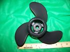 9.9-15hp 0174950 0177159 0778772 0386118 Johnson Rhr Splined Aluminum Propeller