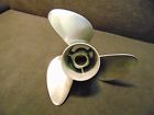 0763916 763916 Johnson Evinrude Viper Stainless Prop Outboard Propeller No Hub