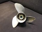 13.37 X 17p Power Tech Stainless Prop Johnson Evinrude Motor Propeller