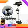 800w 24v 3.0hp Hangkai Outboard Motor Inflatable Boat Engine Brushless Heavy Duty