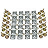 2871405 Polaris Pack Carbide Square Washer Nut Set Oem
