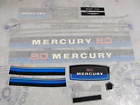 37-93152a81 Mercury Hp Outboard Cowl Blue Black Decal Set Nla