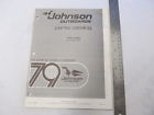 390087 Johnson 1979 Outboard Parts