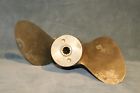 48-31452-a3-21 Quicksilver Mercury Marine Brass Propeller Quick Silver Decor Omc Boat