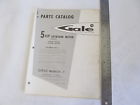 593758 Gale 1963 Outboard Parts