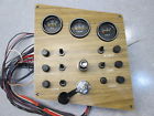 6358 Regal Vintage Majestic Boat Dash Panel Gauges Switches