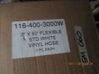 89970 Beckson Blower Hose Full Case Both Are White In Ea