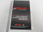 90-10132050 Mercury Outboard Operation Maintenance Manual Jet