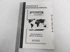 90-14138950 Mercury Mariner Outboard Operation Maintenance Manual Hp