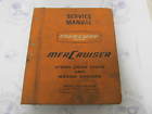90-60673 Mercury Mercruiser Stern Drive Marine Engine Service Manual