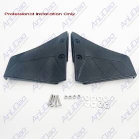 Fo-4470 Aftermarket Fit For Hydrofoil Outboard New Hydro-stabilizer Fins Outboards Up To 50hp Black