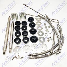 9b-121a Anlidao Repl Bravo Alpha One Trim Cylinder Hose 1 2 3 Hardware Kit