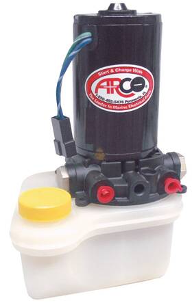 A6227 Arco 6227 Oem Trim Pump Motor Volvo Oildyne Flare Lines Thru 99 Screw Reservoir