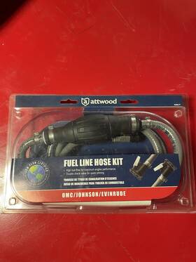 9360lp7 Attwood Marine Universal Fuel Line Hose Kit 6ft 9360c7 New