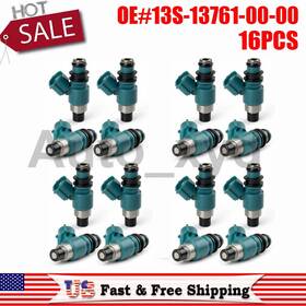 13s-13761-00-00 Auto Xyd 16x Fuel Injectors For Yamaha Yzf R6 2008-2016 09 10 11 12 13 14