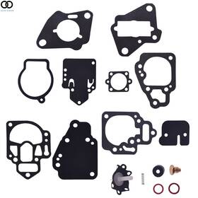 Apo13794 Autoooparts 18-7212 For Mercury Mariner Carburetor Rebuild Kit Fits Many 6 8 9.9 10 15 20 And 25 Hp
