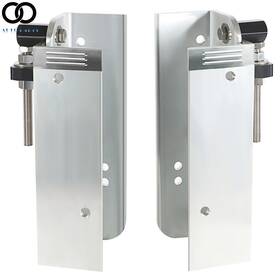 Apo203128 Autoooparts 1pcs 6 Inch Set Back Plate Adjustable Aluminum Outboard Boat Fit For V-4 V-6 Engines
