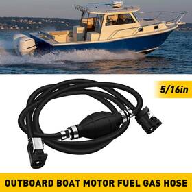 Xpd-bzd-29411 Auxito 5/16ftft Fuel Line Assembly Outboard Primer Bulb Black Car Auto Accessories