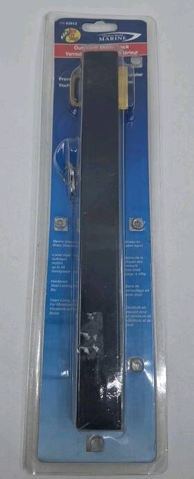 52612 Bass Pro Shop Marine Outboard Motor Lock Foam Lined Pn