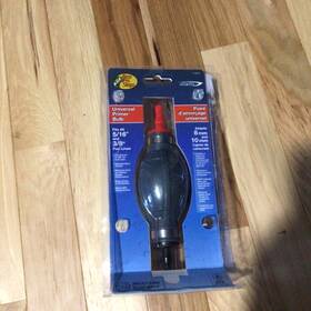 53074 Bass Pro Shops Nos- Universal Primer Bulb Fits All 5/16 Inch And 3/8 Fuel Lines Wyz