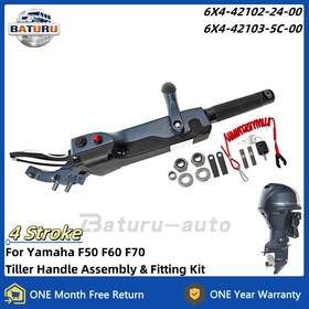 6x4-42103-5c-00 Baturu 6x4-42102-24-00 For Yamaha F50 60 70 Tiller Handle And Fitting Kit