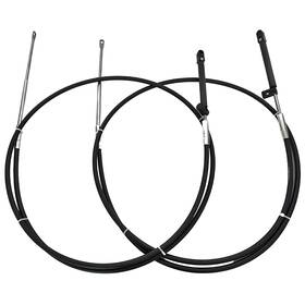 Ii-cable-20f-2 Boatcon 2pcs 20ft Outboard Throttle Shift Cable Gen Ii For Mercury Top Mount Control