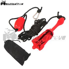 Bou5454008 Boutiquetrove New Usa Fit For Grapnel Boat Marine Kayak Anchor Set 2.5kg Red 1pcs Folding