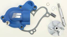 Wpk-37al Boyesen Supercooler Water Pump Cover And Impeller Kit Blue