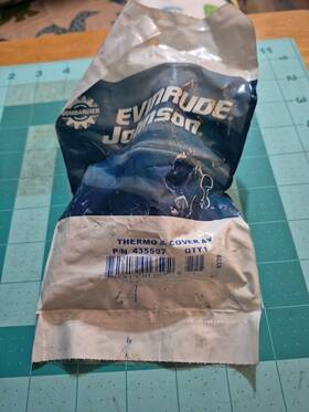 0435597 Brp New Oem Evinrude Johnson Thermostat Kit 435597