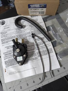 393870 Brp Johnson Evinrude Omc Oem Fuel Pump Kit New