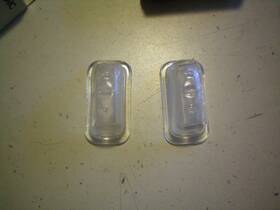 312190 Brp Evinrude/johnson Evinrude/johnson/omc Qty. Two Of #312190 Fuel Tank Indicator Lens Free Freight