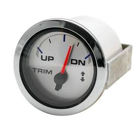 947008 Brp Outboard Beede Boat Trim Gauge Omc Silver 2 Inch