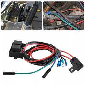 Buqp1650 Bu-auto For Atlas Series Hydraulic Jack Plate Relay Wiring Harness Kit Ahjrelaykit-2-dp