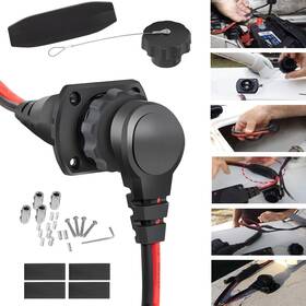1865128 C94-auto Mkr-24 Mkr-26 Trolling Motor Plug For Freshwater Saltwater Applications 48v