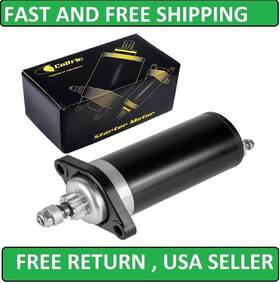 18301aa1003 Caltric Starter Motor For 25hp Yamaha Ouboard 1991-1998 2006-2010 25elh 25 Elr 25esh