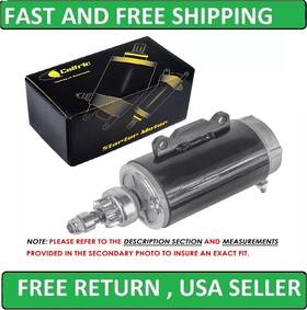 5722aa1003 Caltric Starter For Omc Evinrude Johnson 80 88 90 100 112 115 New