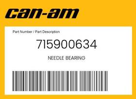 715900634 Can-am Genuine Needle Bearing -