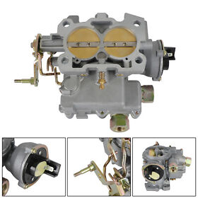 P006-b007 Carburetor Carb Fit Marine Mercruiser 2 Barrel 3.0l 4 Cyl With A Long Linkage O3