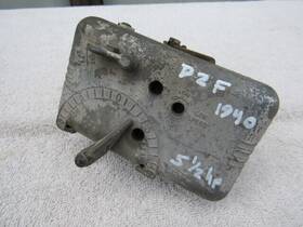 Ms114a Champion Antique Outboard Motor Carburetor Dash Plate 1940 Playboy 5.5hp Ms114