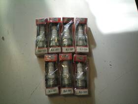 Rj-10y Champion Quantity Seven Of #rj-10y Spark Plugs Free Shipping