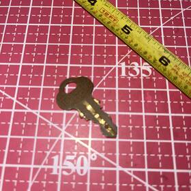 H3339 Chicago Lock Usa Replacement Key One Vintage Cabinet H 3339