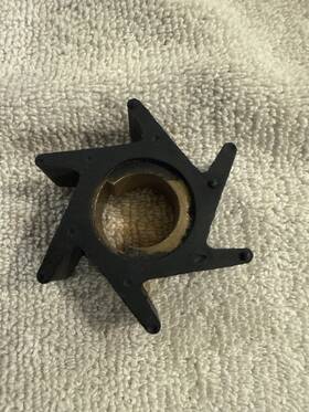 55-310 Chrysler Nos Outboard Water Pump Impeller 55310 Brass Hub 1.5 Inch