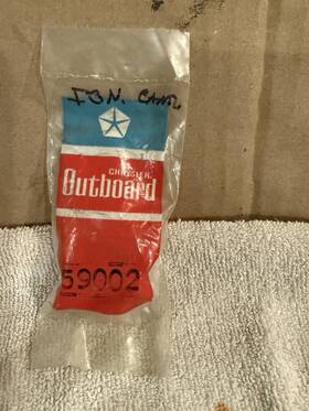 59002 Chrysler Nos Oem Outboard Thrust Washer Lower Unit Prop Shaft
