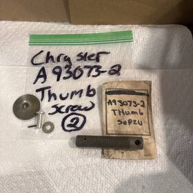 A93073-2 Chrysler Outboard Thumb Screw New Oem Nos