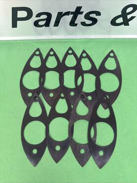 27-f40555 Chrysler Marine 9c40555 Lot Of 9 Force Gaskets