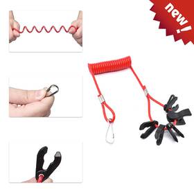 Chusyyray 733108933283 1pcs Boat Motor Kill Stop Switch Safety Lanyard Tether For Yamaha Outboard Honda