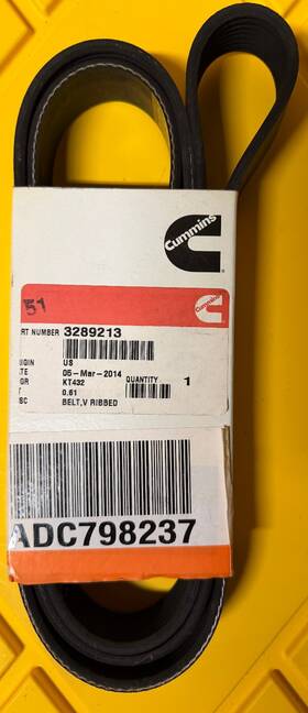 3289213 Cummins Engine Belt Oem