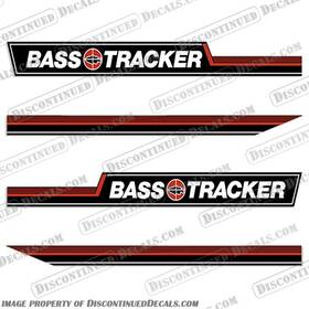 B-bt-17-89 Discontinueddecals Fits Bass Tracker Boats 17ft Boat Hull Decals 1980s 1990s 1989