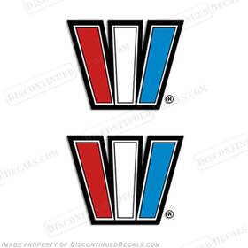 B-wc-w-6-nr Discontinueddecals Fits Wellcraft Boat Decals Inch W Logo Set Of 2 - 6 Non-reflective