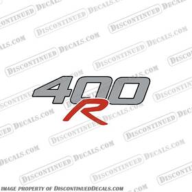 M-400-rac-num-g Discontinueddecals Fits Mercury 400hp Number Only - Gloss